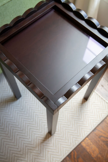 Stained Scallop Table
